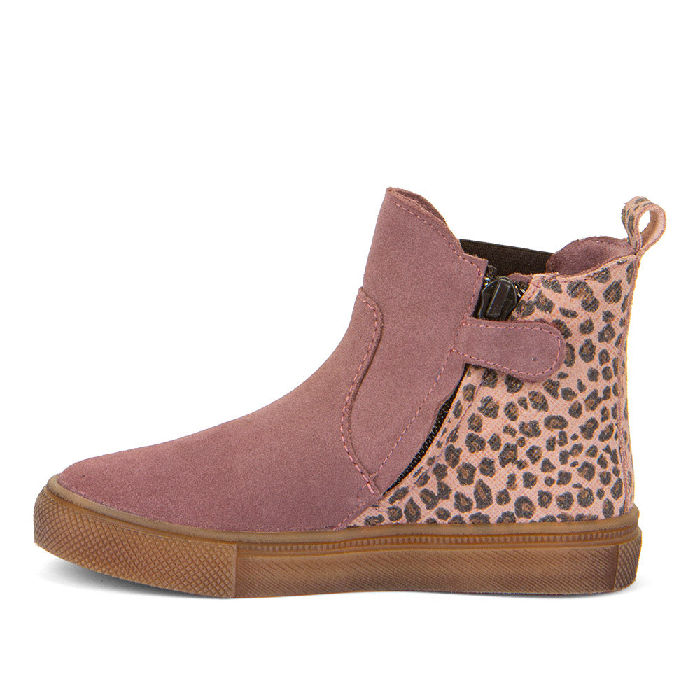 Tomy Tex Waterproof Nubuck Zipped Dark Pink Jodhpur Boot