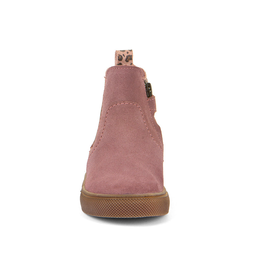 Tomy Tex Waterproof Nubuck Zipped Dark Pink Jodhpur Boot