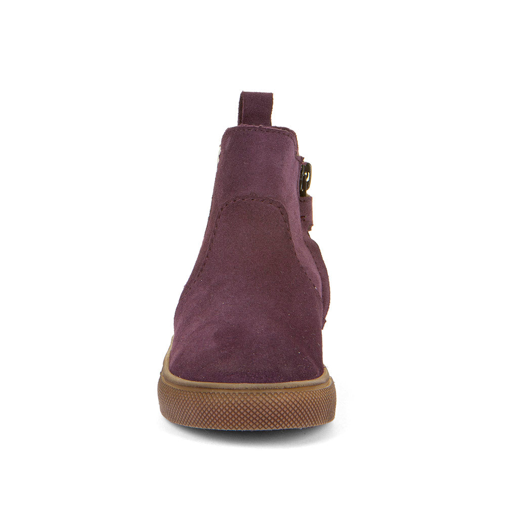 Tomy Tex Waterproof Nubuck Zipped Purple Jodhpur Boot