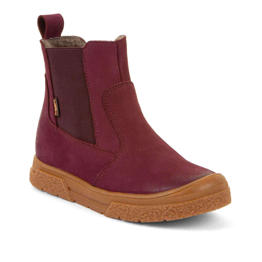 Pulse Tex Chelys Waterproof Warm Lined Bordeaux Nubuk Ankle Boot