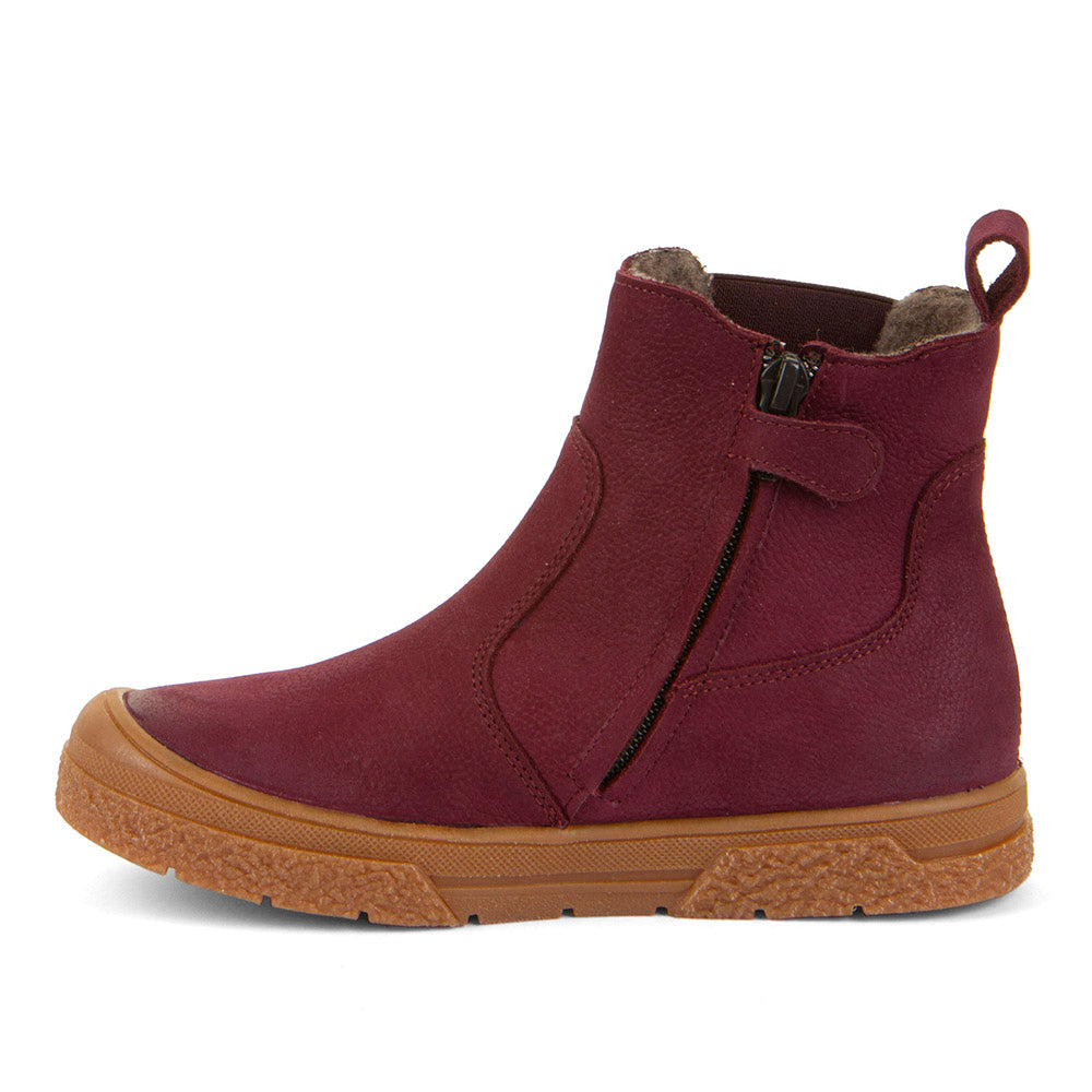 Pulse Tex Chelys Waterproof Warm Lined Bordeaux Nubuk Ankle Boot