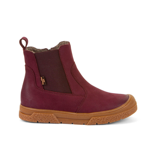 Pulse Tex Chelys Waterproof Warm Lined Bordeaux Nubuk Ankle Boot