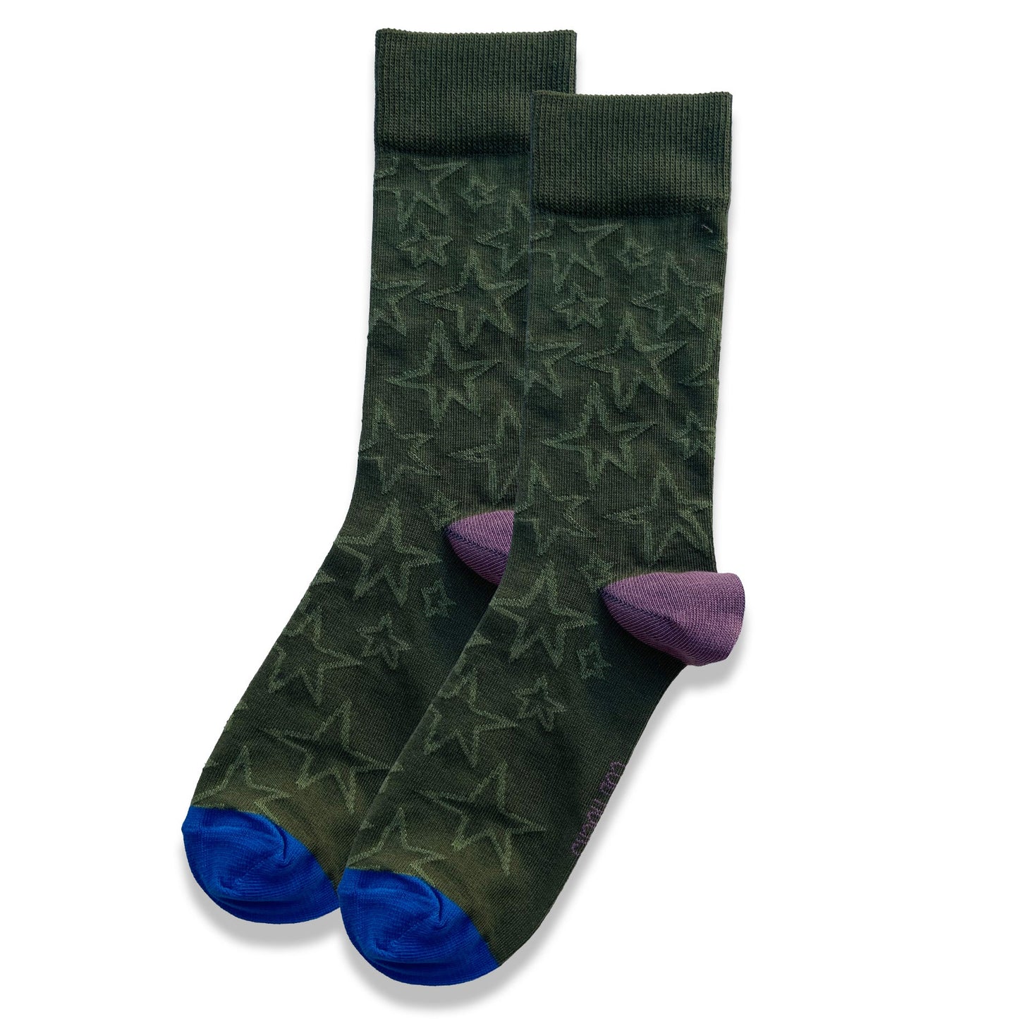 Men's Cotton Star Christmas Socks