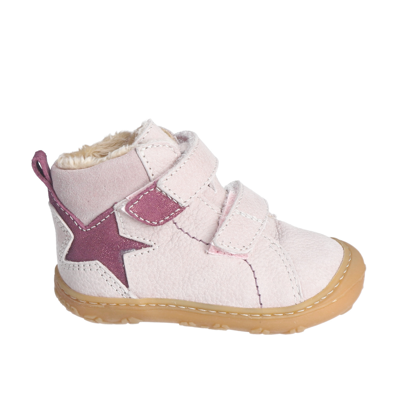 Gino Pale Pink Merlot Warm Lined Boot