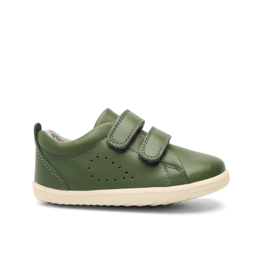 SU Grass Court Shoe in Forest Green Leather