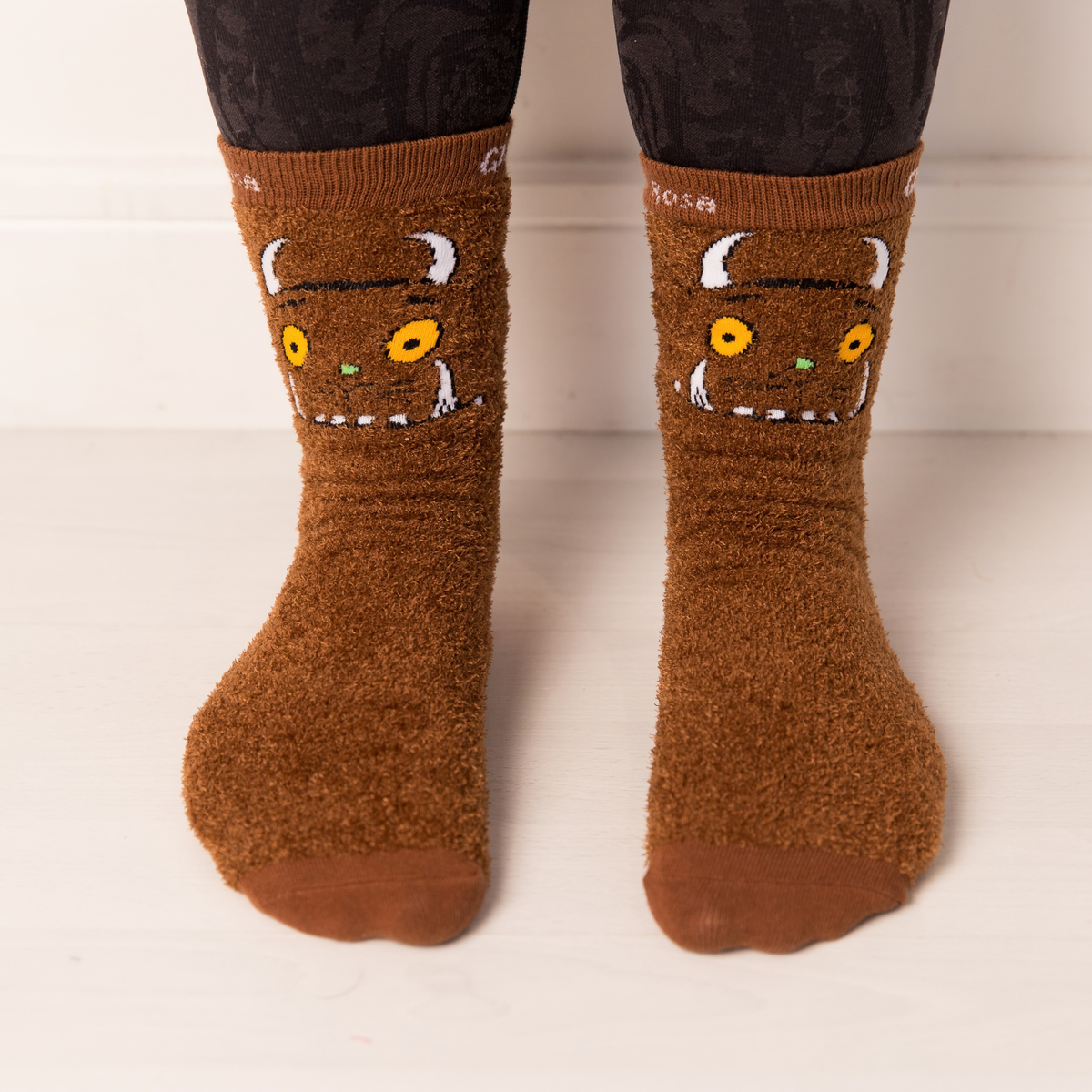 Gruffalo Out To Explore Adult Fluffy Socks