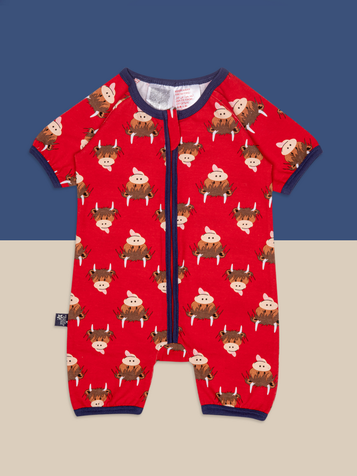 Hamish The Highland Cow Summer Romper