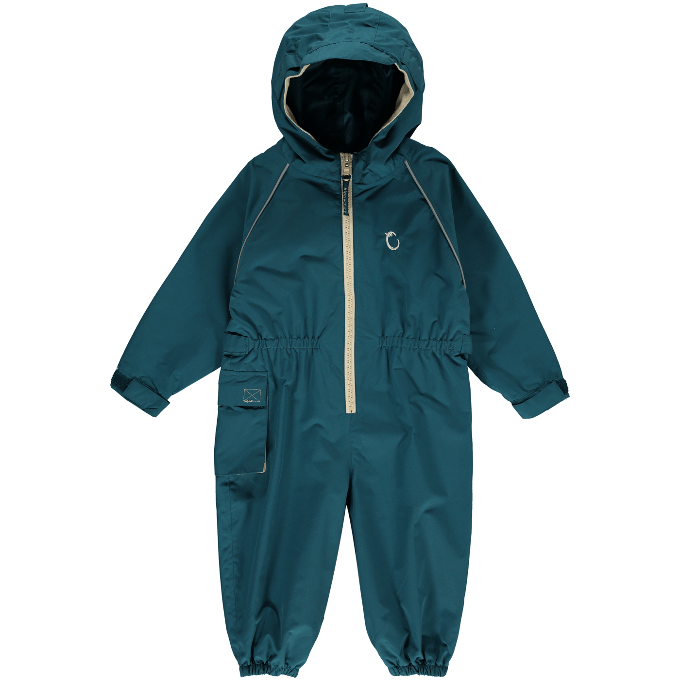 Hippychick Peacock Green All-in-One Waterproof Shell Suit