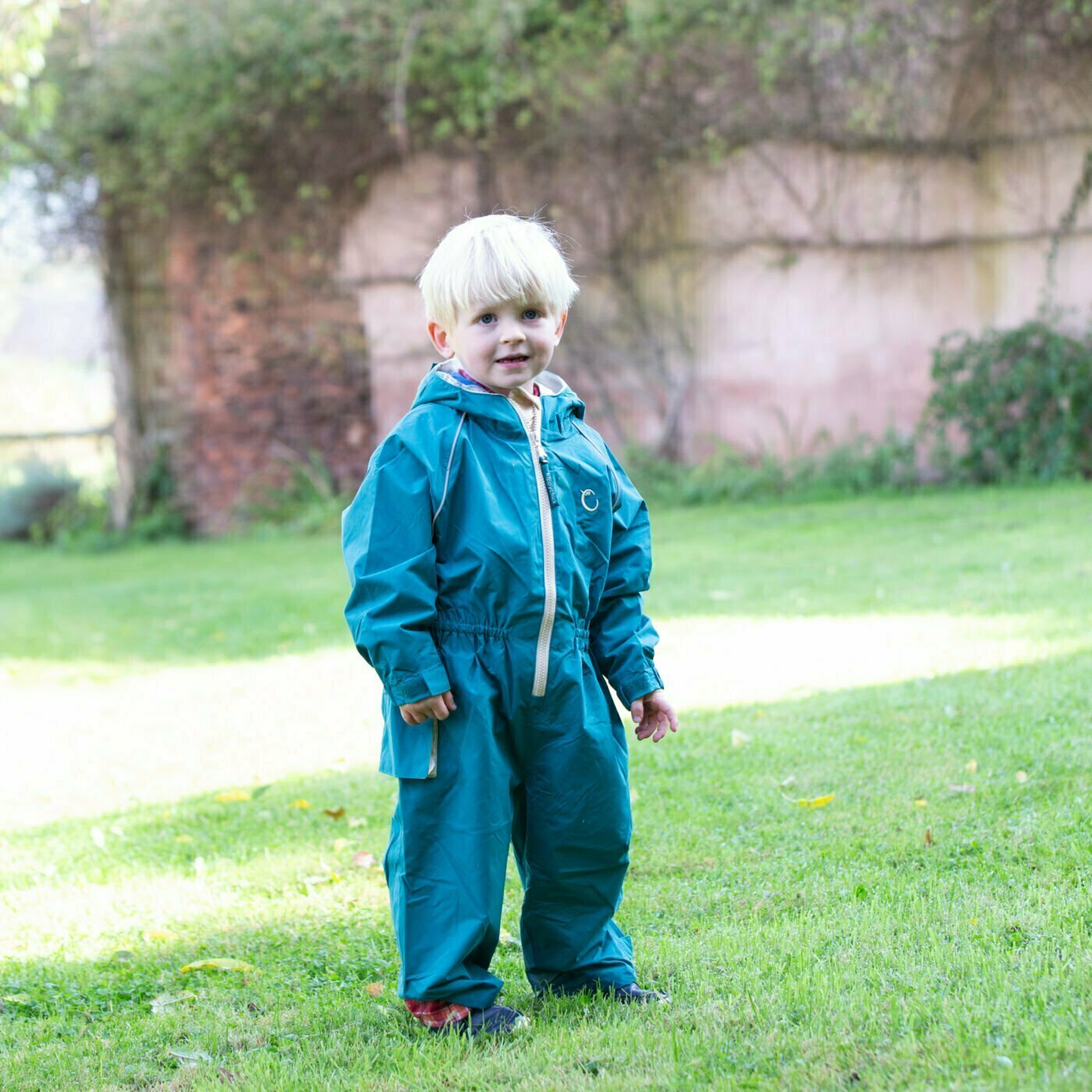 Hippychick Peacock Green All-in-One Waterproof Shell Suit