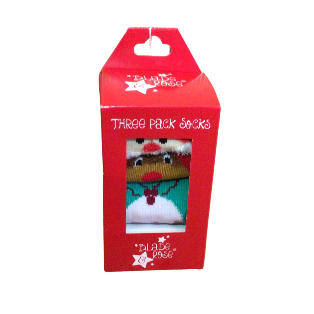 Christmas Socks Gift Set 3 Pack