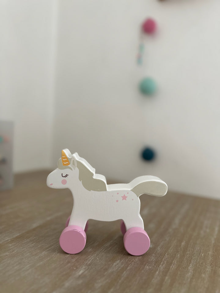 Magic Unicorn Push Along Toy