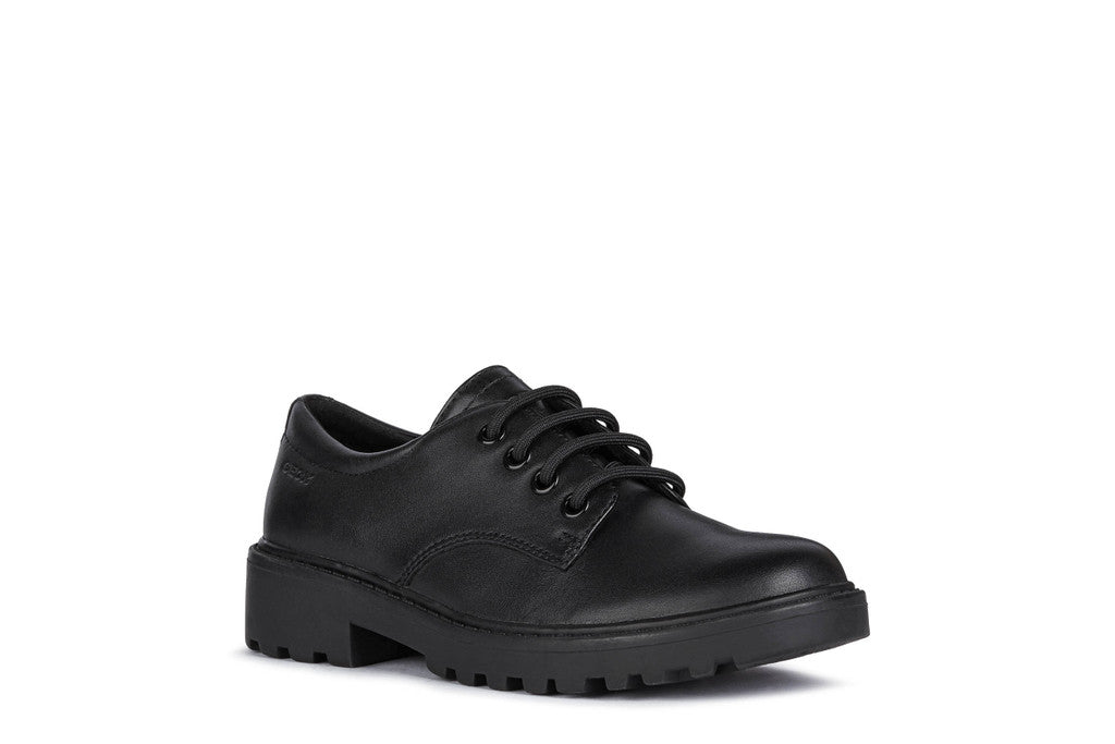 Casey Lace-Up Girl's School Shoe
