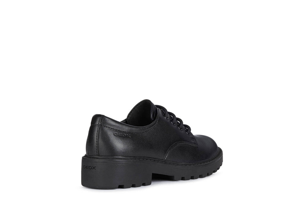 Casey Lace-Up Girl's School Shoe