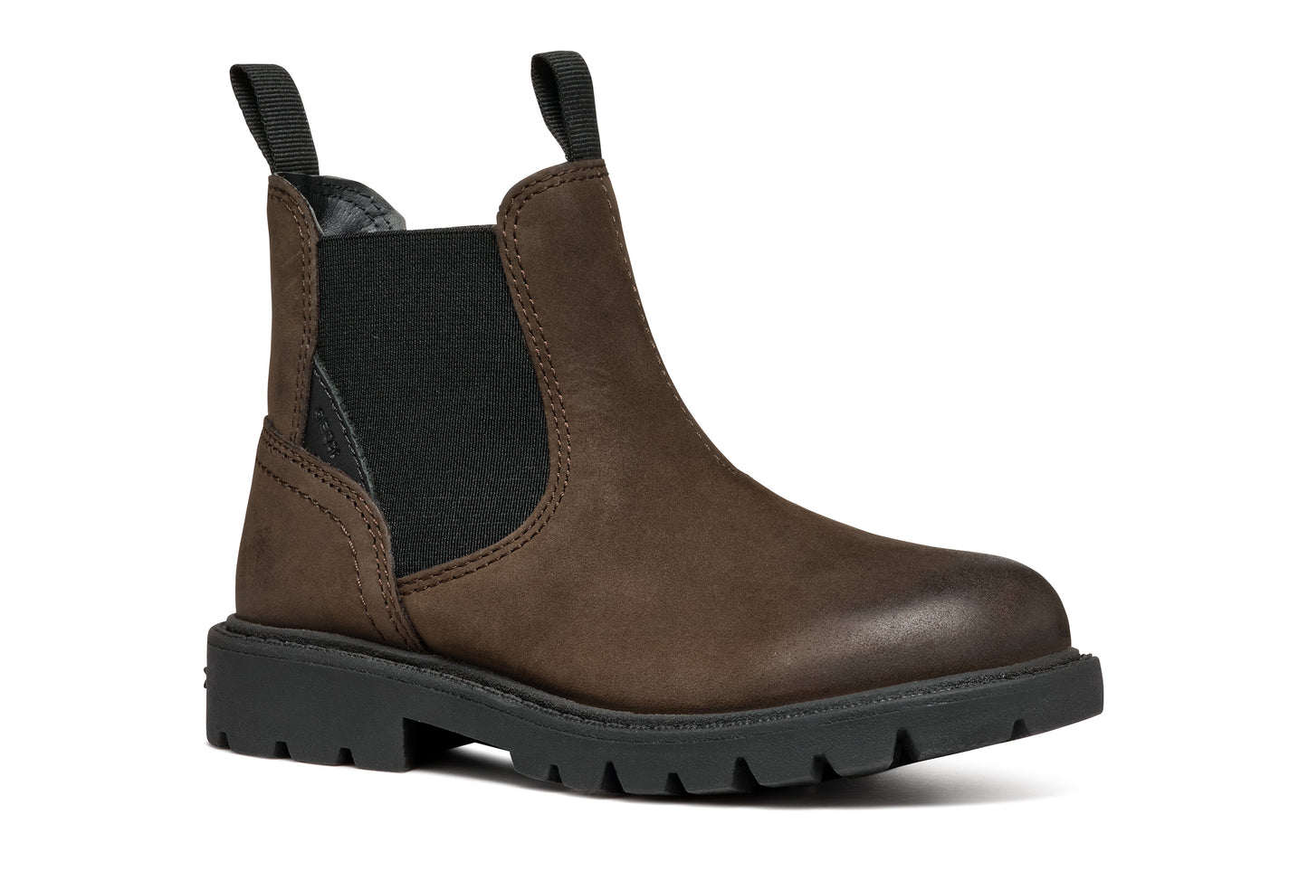 Shaylax Coffee Brown Leather Ankle Boot