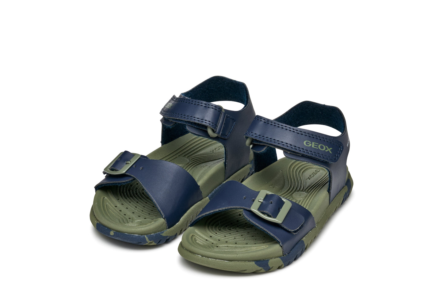 Junior Fusbetto Water Safe Boy's Navy Sandal