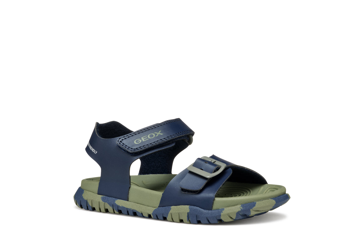 Junior Fusbetto Water Safe Boy's Navy Sandal