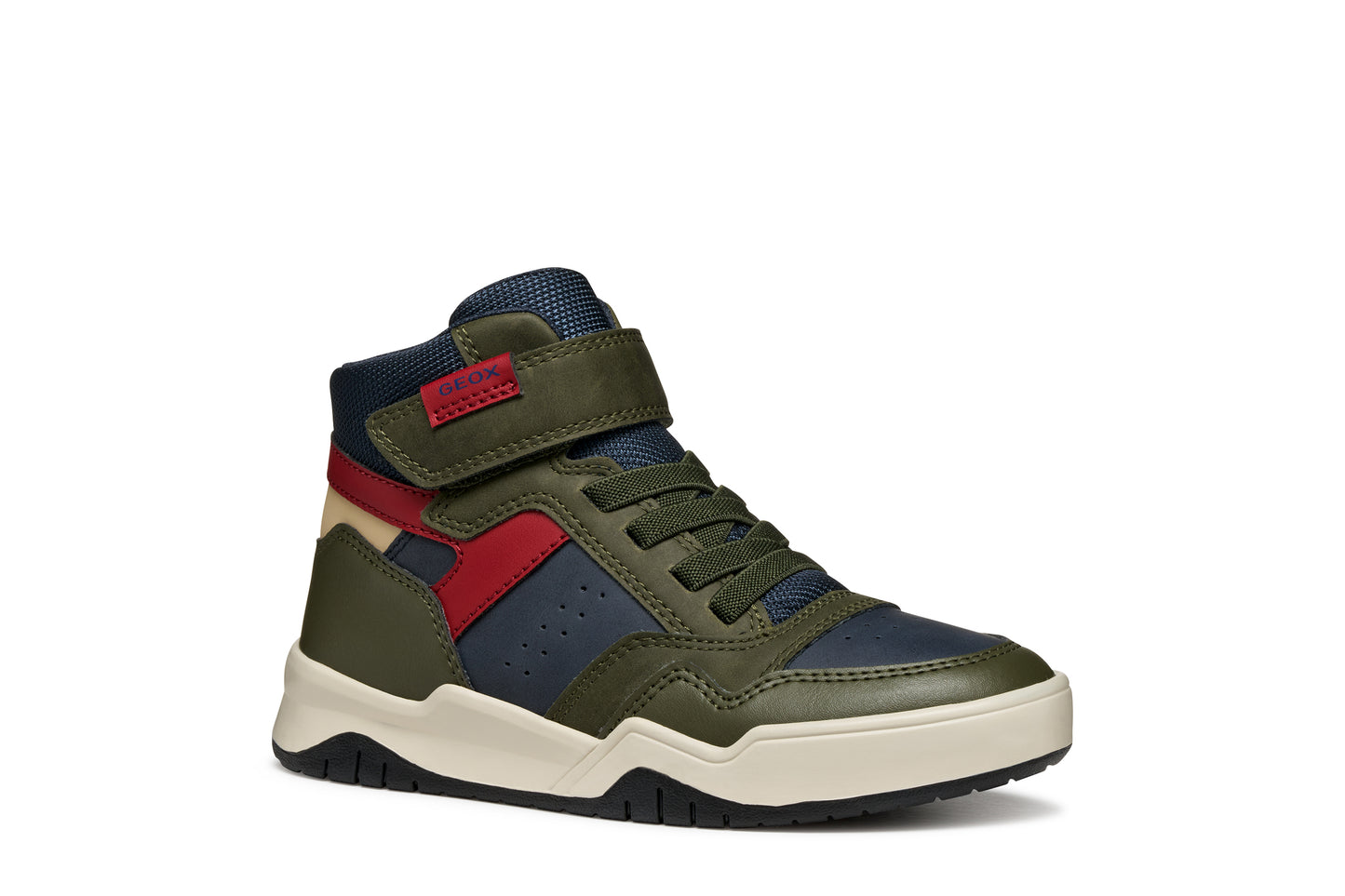 Perth Navy Khaki Boy's High Top