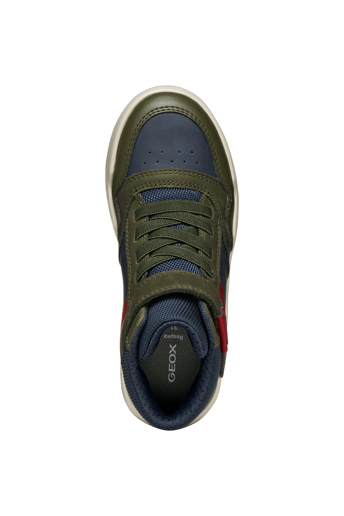 Perth Navy Khaki Boy's High Top