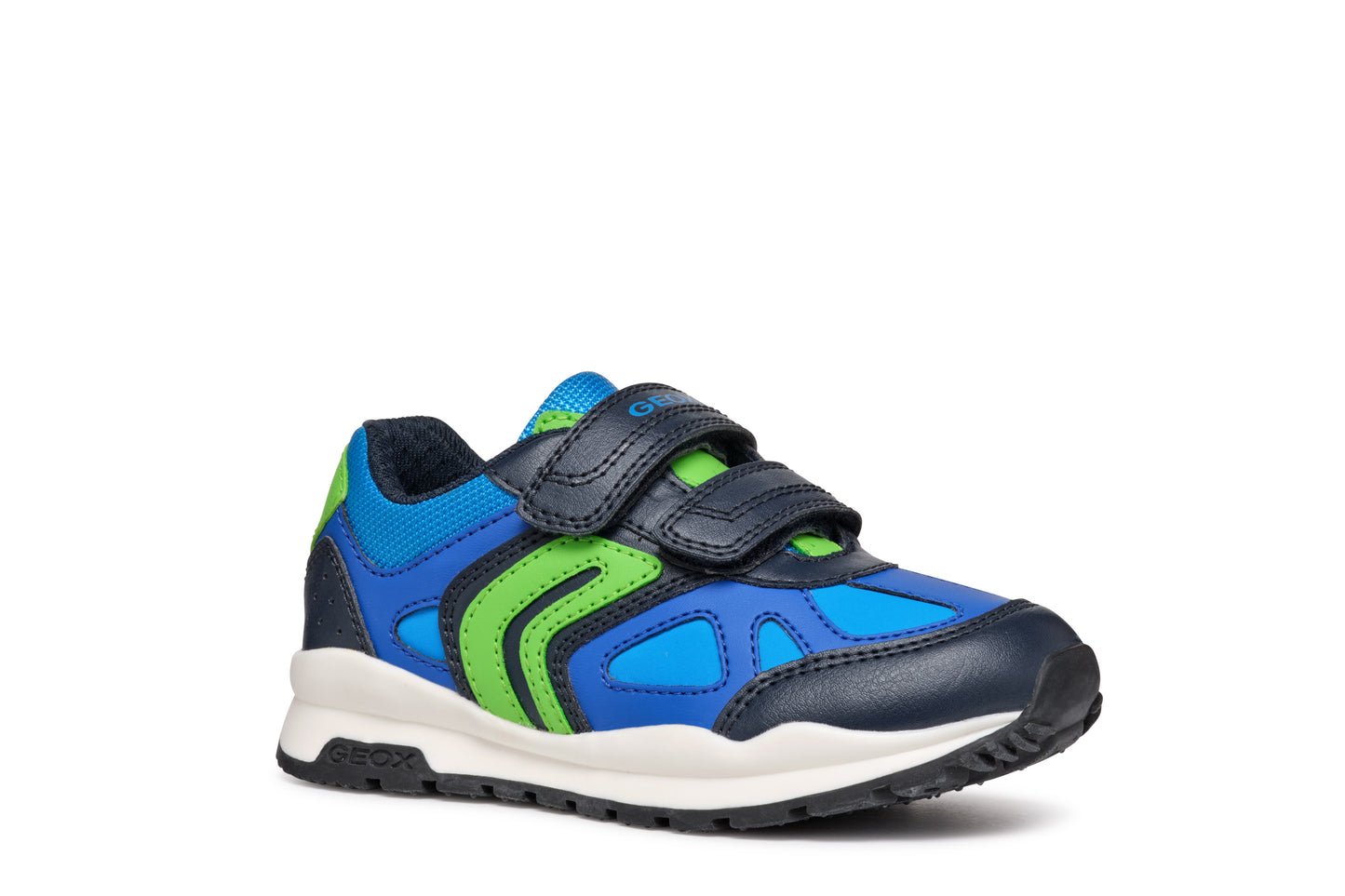 Pavel Trainer in Navy/Lime