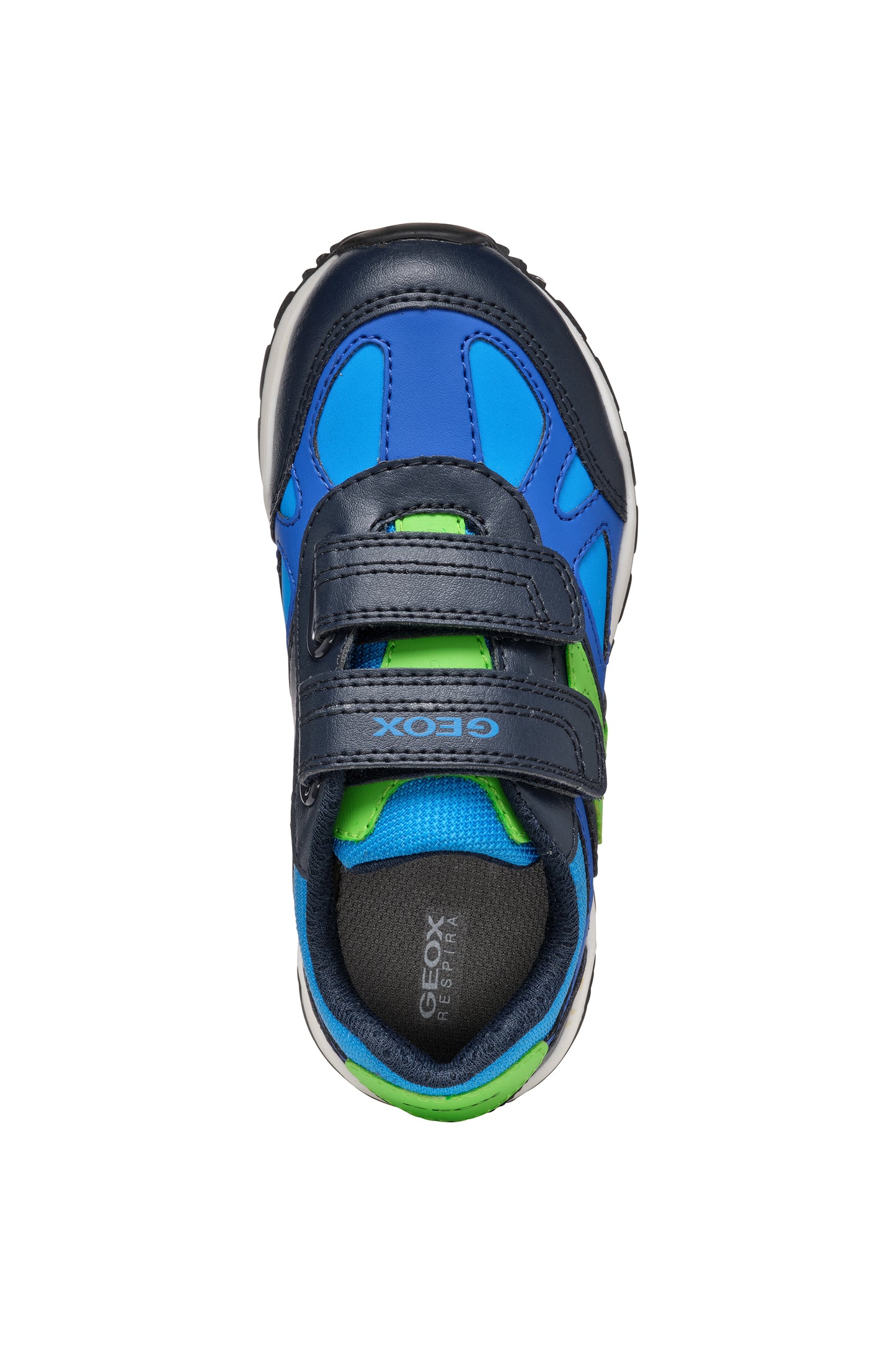 Pavel Trainer in Navy/Lime