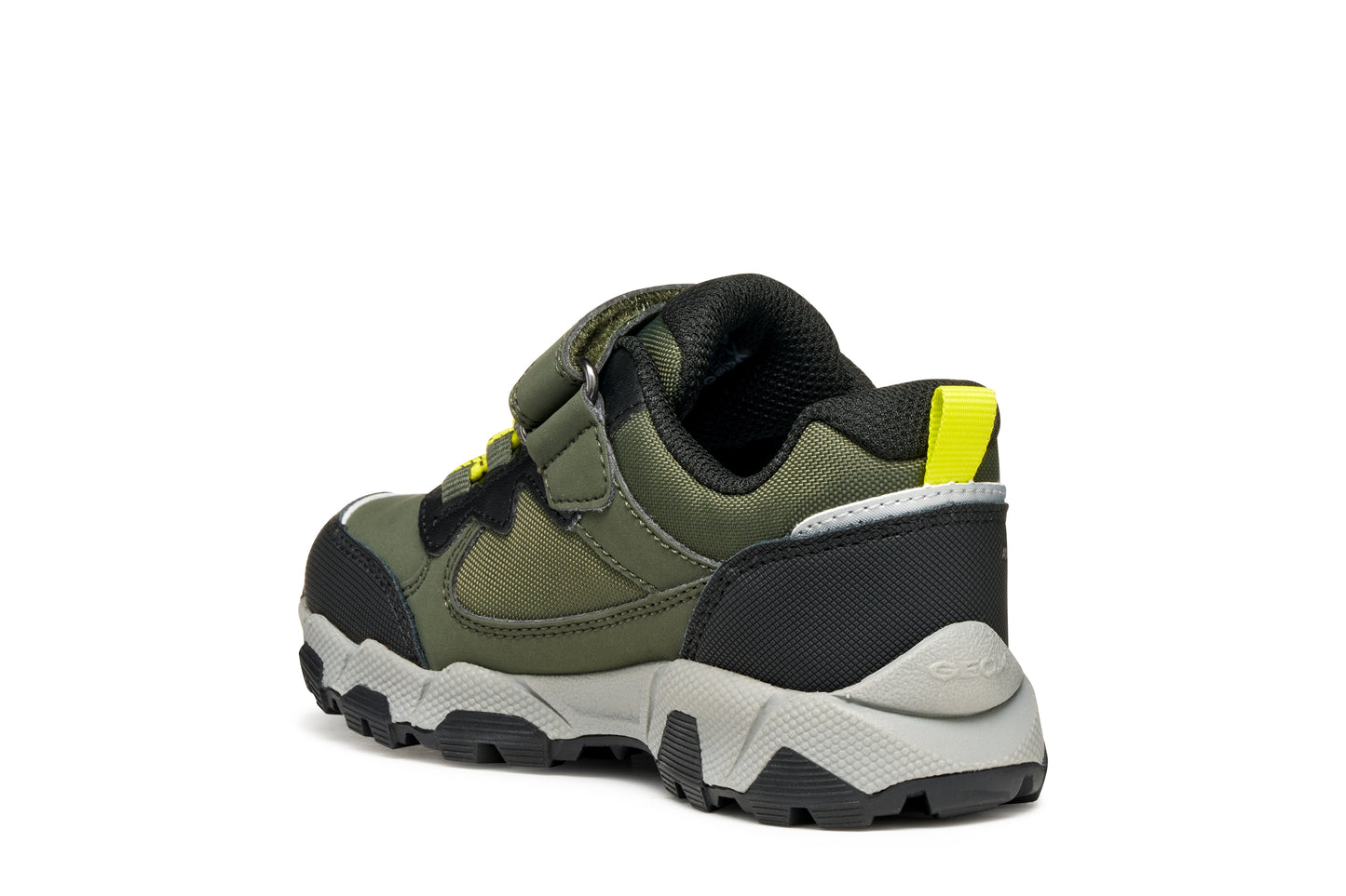 Magnetar Boys ABX Khaki Lime Waterproof Trainer