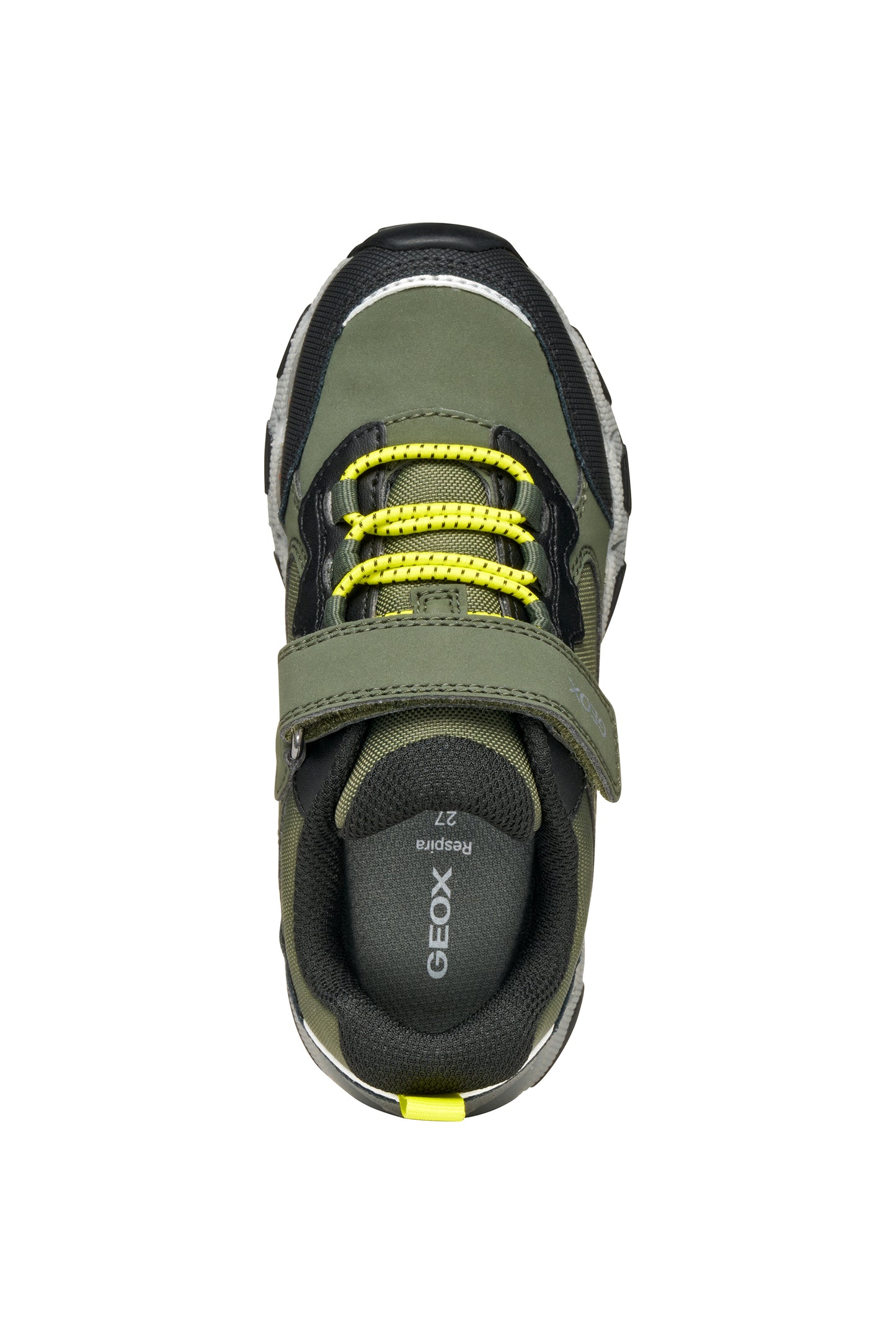 Magnetar Boys ABX Khaki Lime Waterproof Trainer