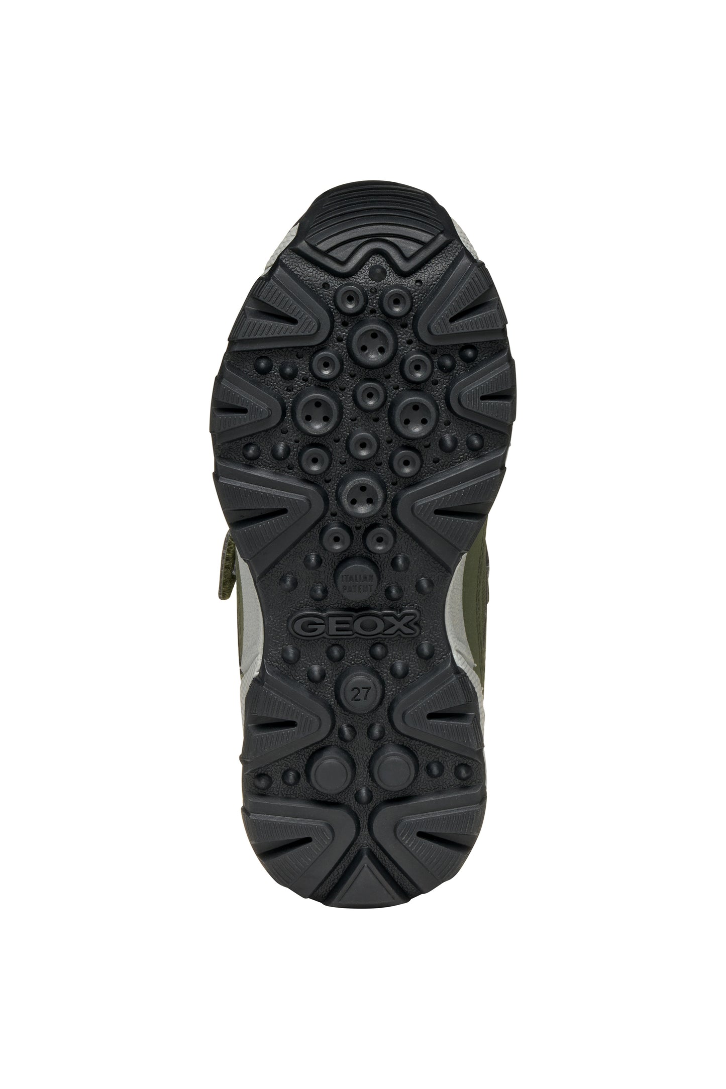 Magnetar Boys ABX Khaki Lime Waterproof Trainer