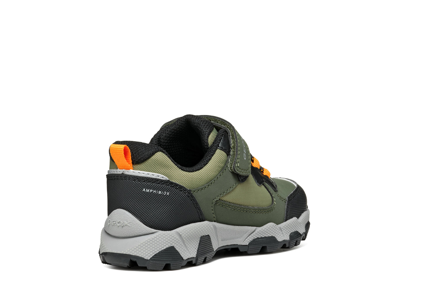 Magnetar Boys ABX Dark Green/Light Orange Waterproof Trainer