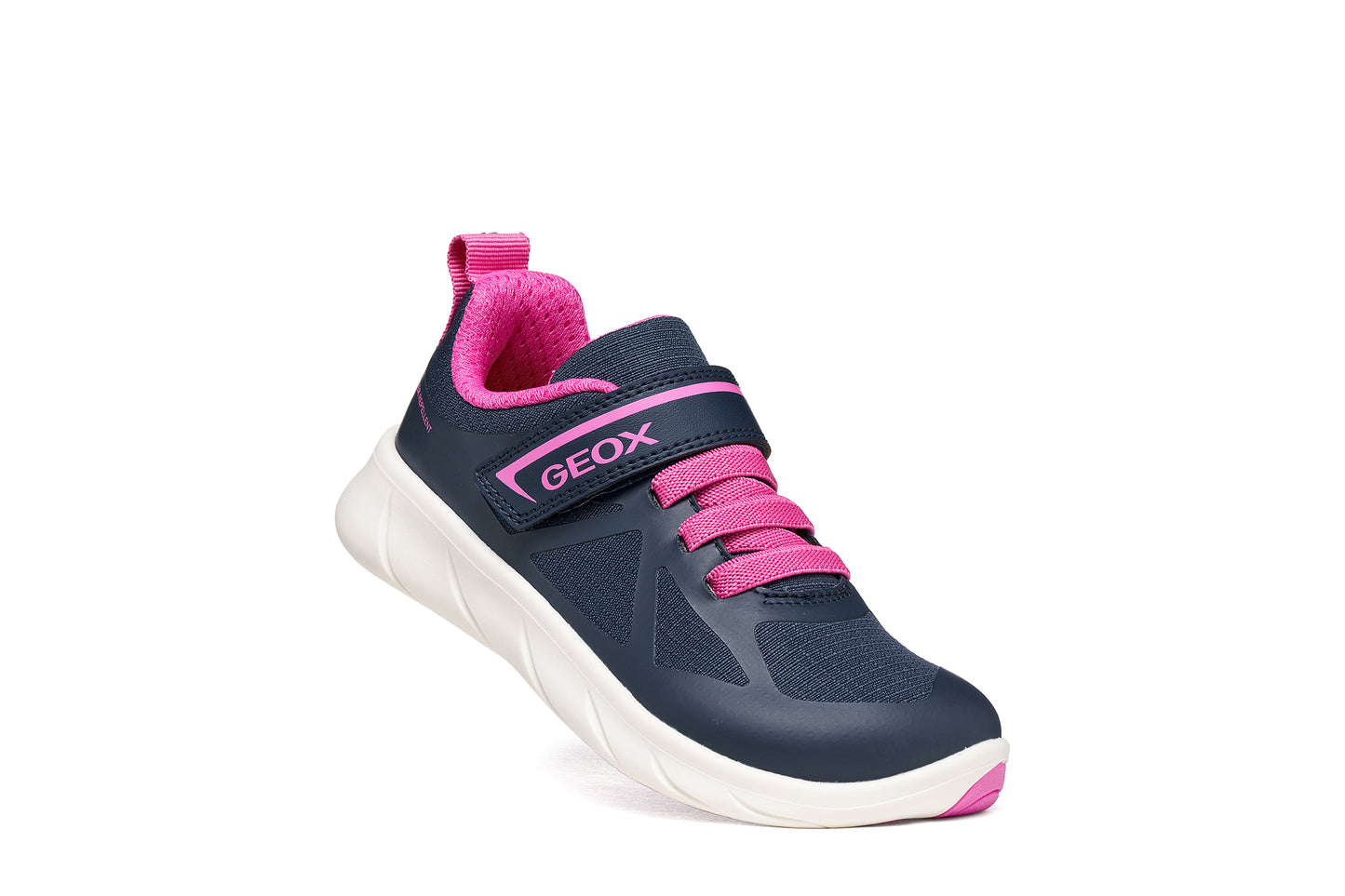 Foot-Run Navy Fuchsia Barefoot Trainer