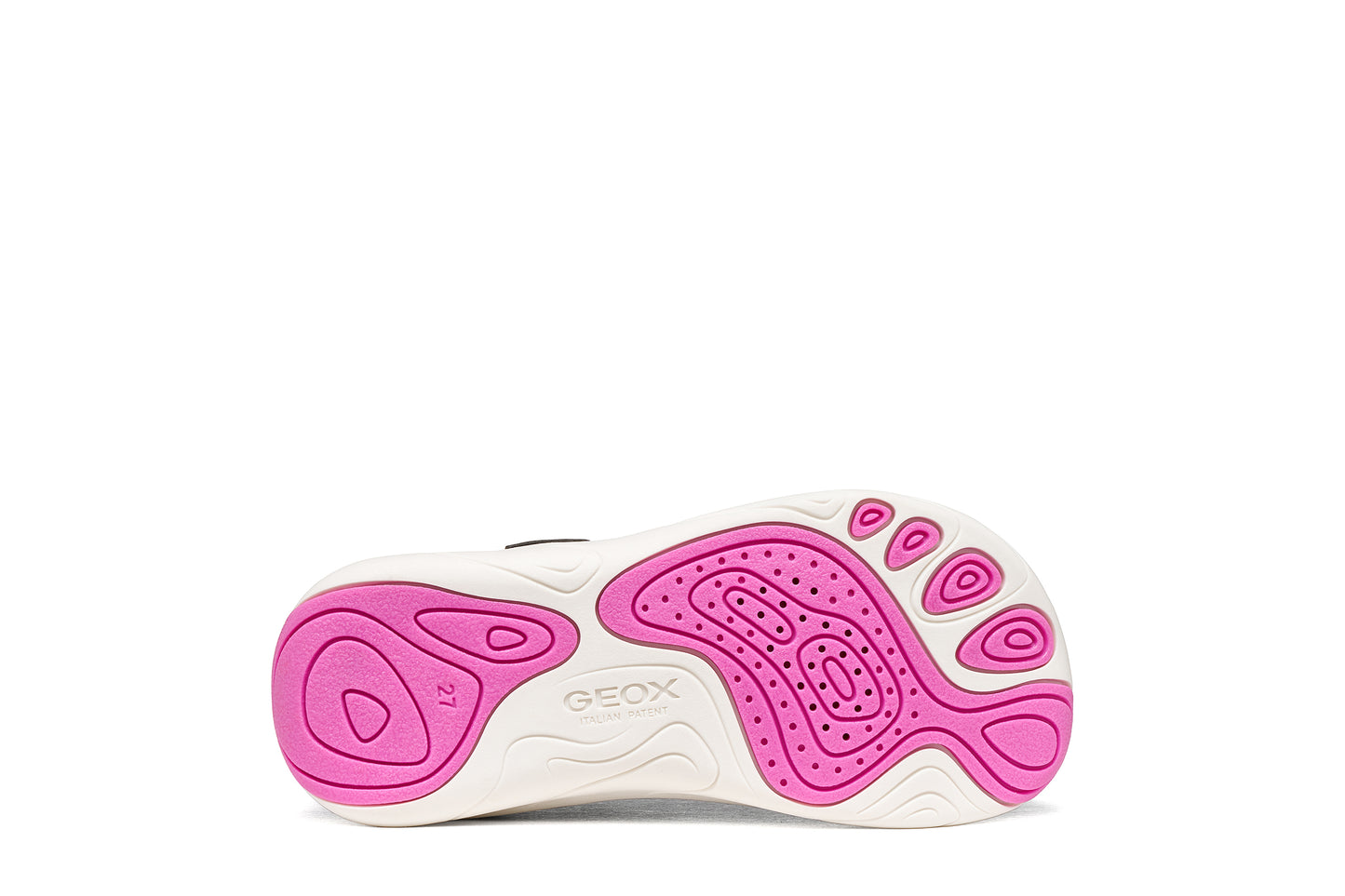 Foot-Run Navy Fuchsia Barefoot Trainer