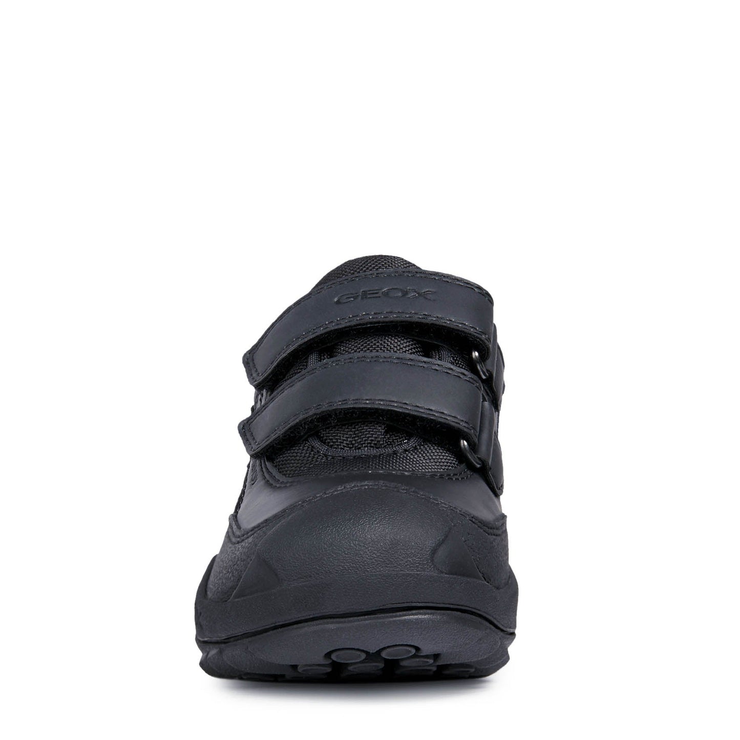Buller Black Leather Boys School Shoe