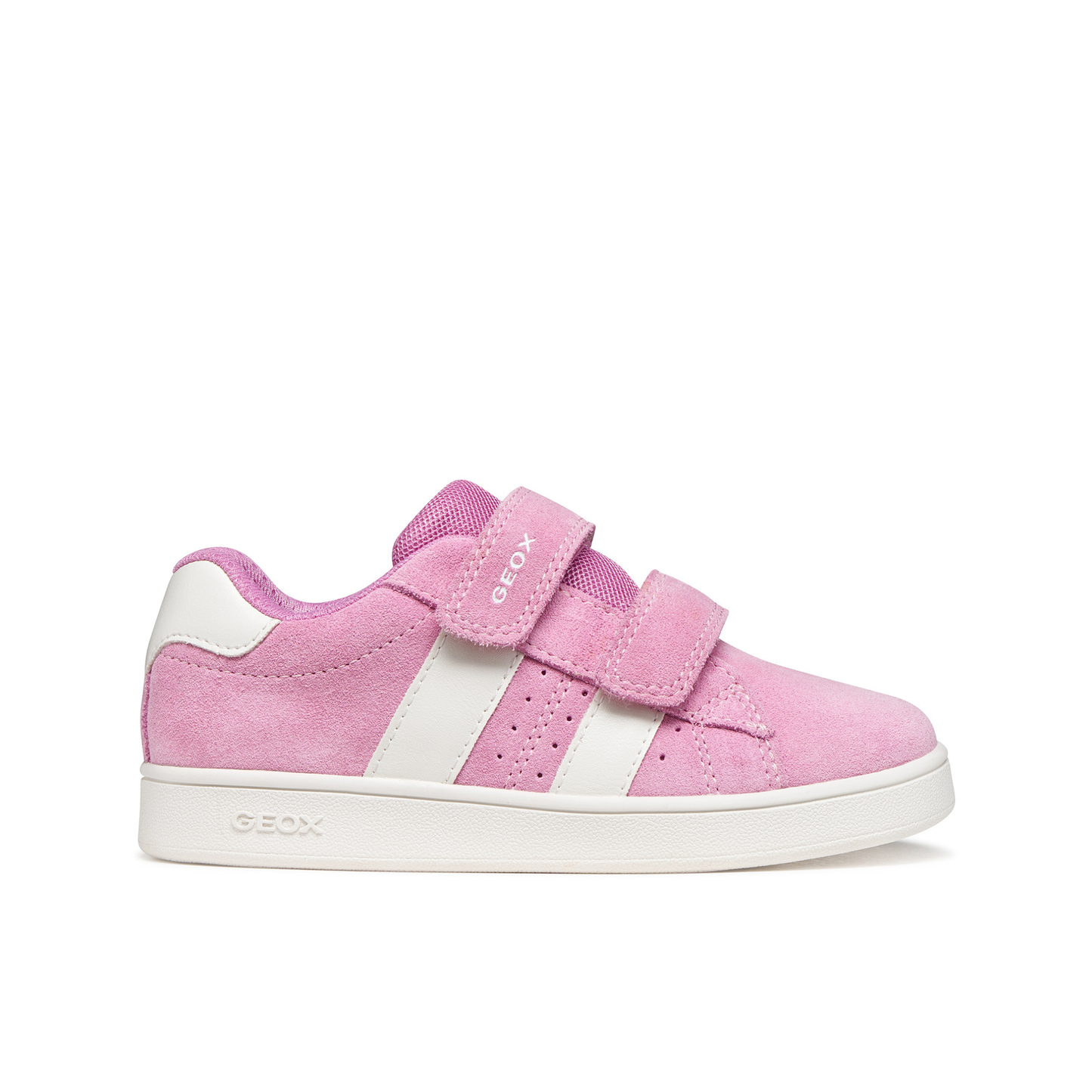 Eclyper Pink  White Leather Casual Sneaker Shoe