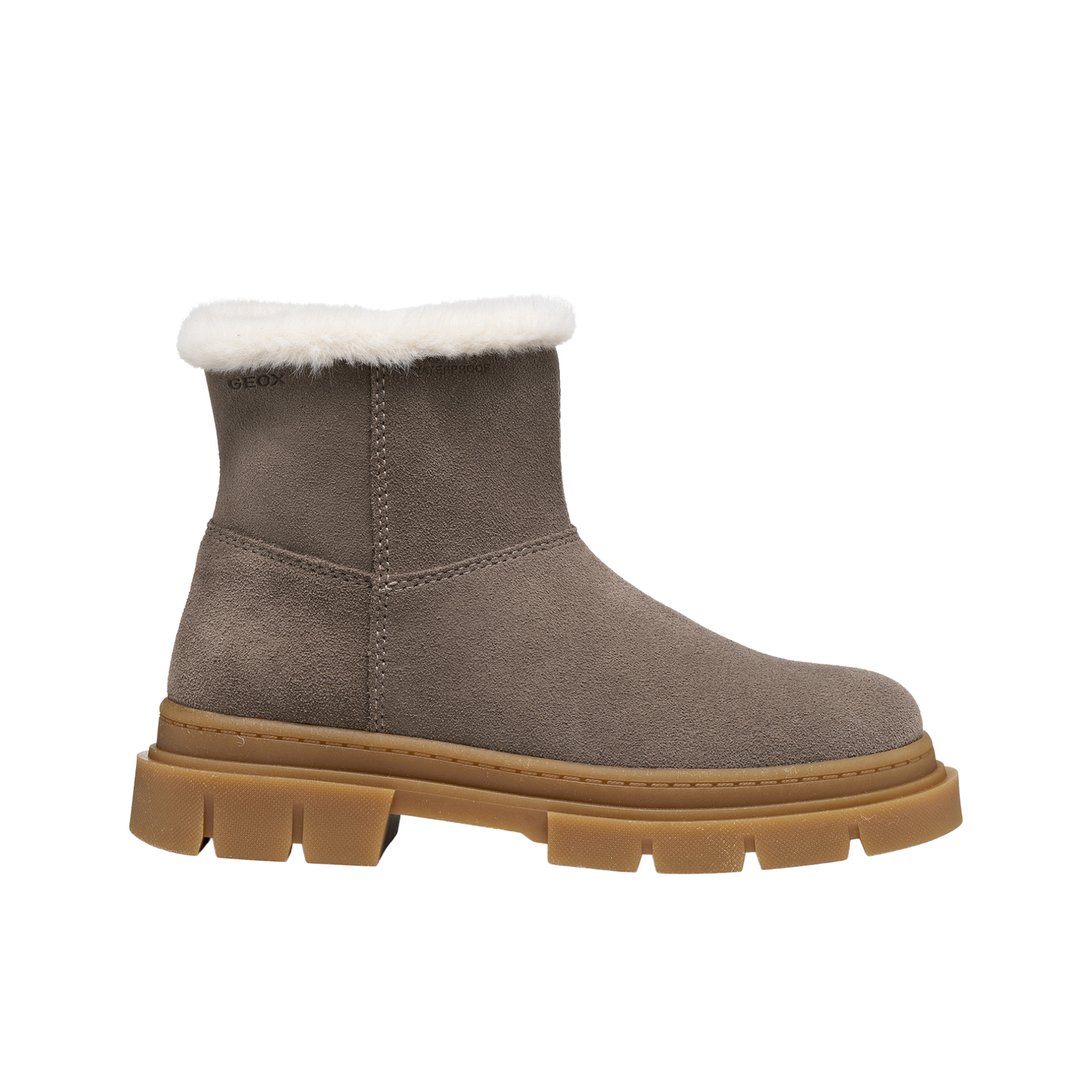 Karsyn Smoke Grey Nubuk Leather Waterproof Ankle Boot