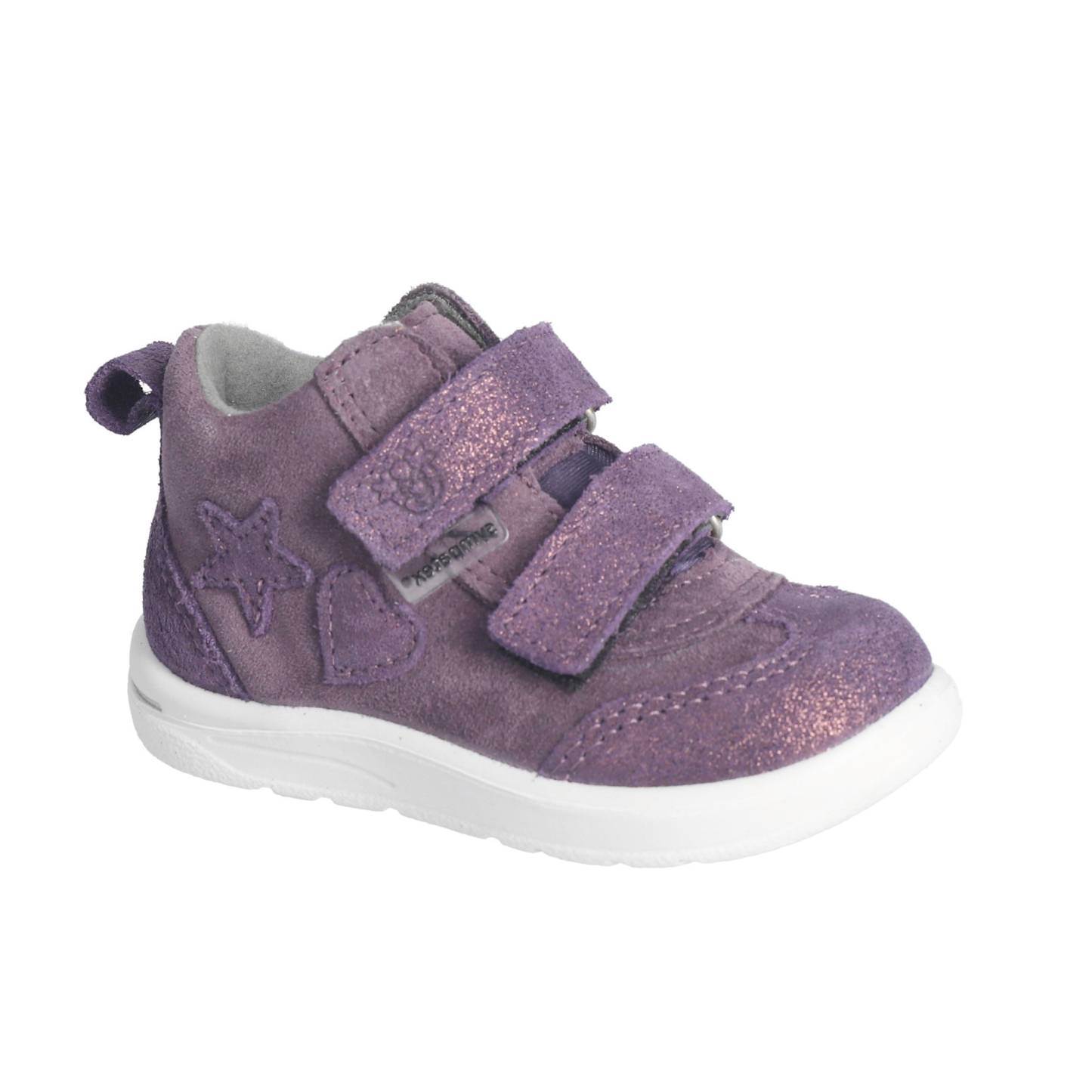 Laila Dark Purple Shine Leather Waterproof Boot