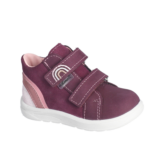 Lara Waterproof Merlot Rose Nubuk Girls Boot