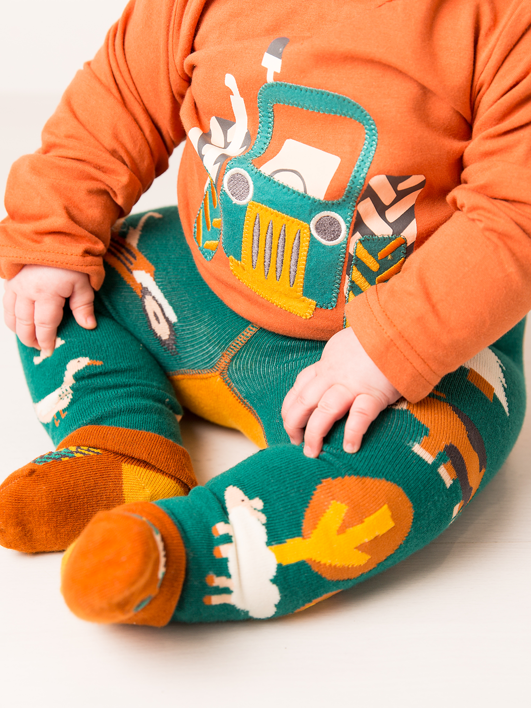 Rustic Farmyard Long Sleeve Top