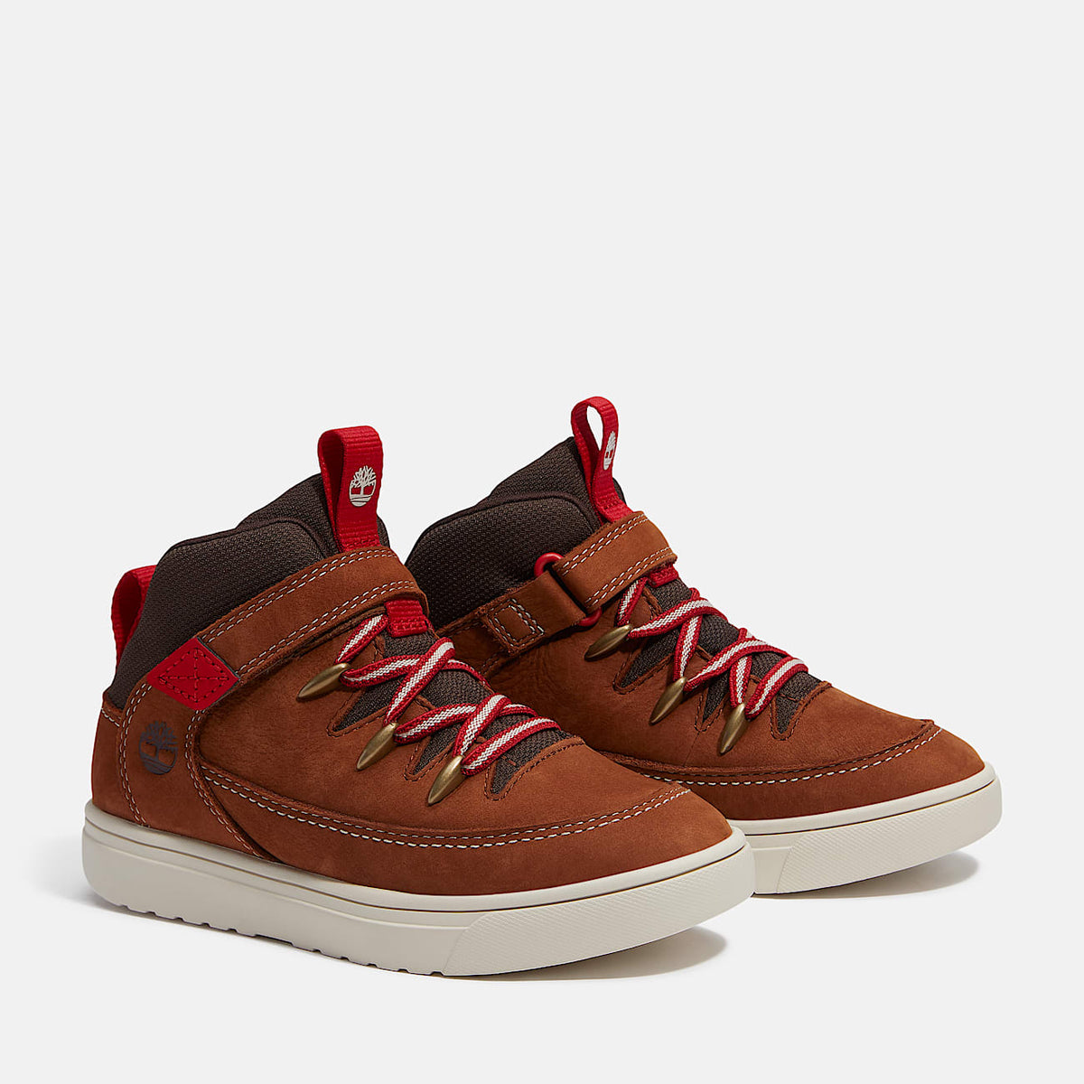 Lisbon Street Water Resistant Brown Leather Mid Top Boot