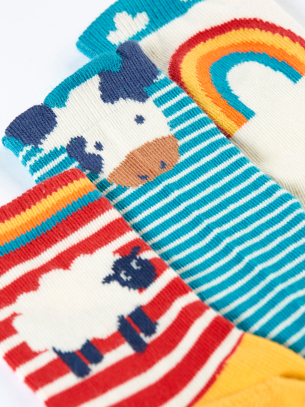 Little Tractor Socks 3 Pack