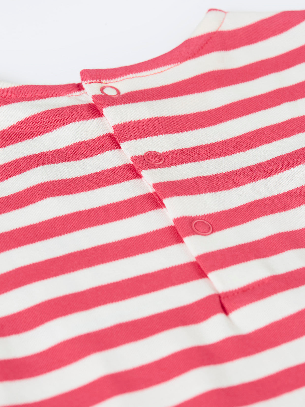 Little Layla Rubarb Stripe Hedgehog Dress