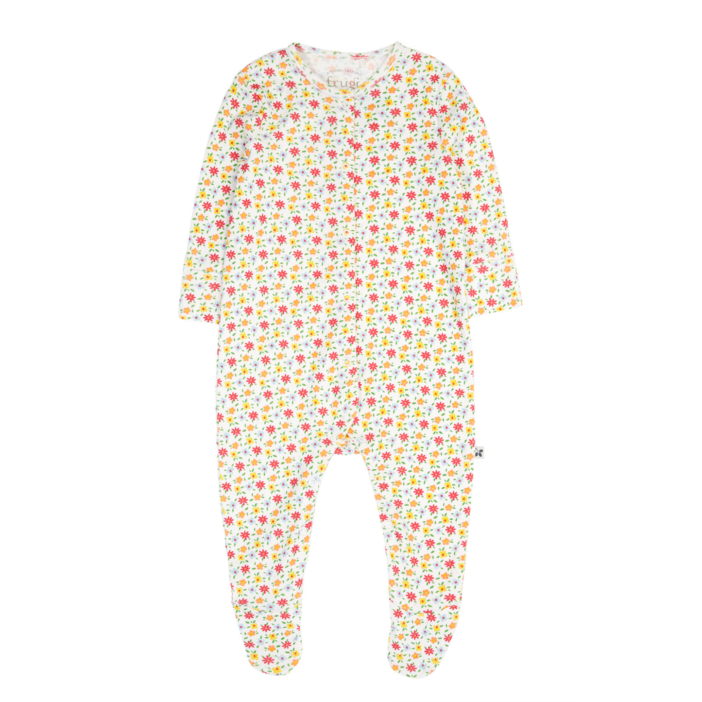 Lovely Ditsy Floral Pointelle Babygrow