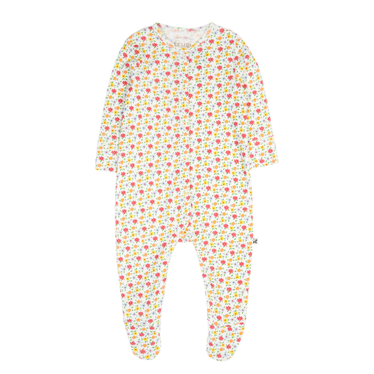 Lovely Ditsy Floral Pointelle Babygrow