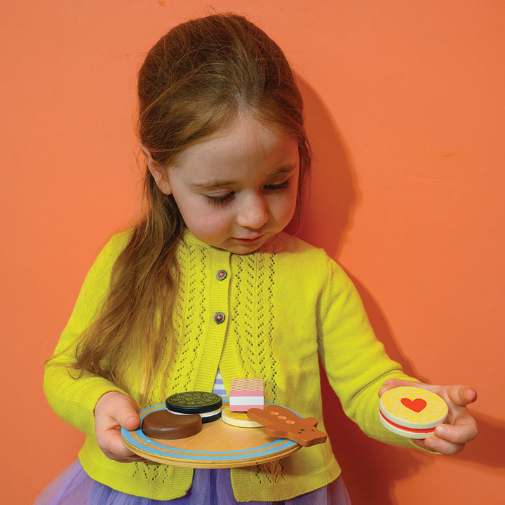 Tea Time Biscuit Plate