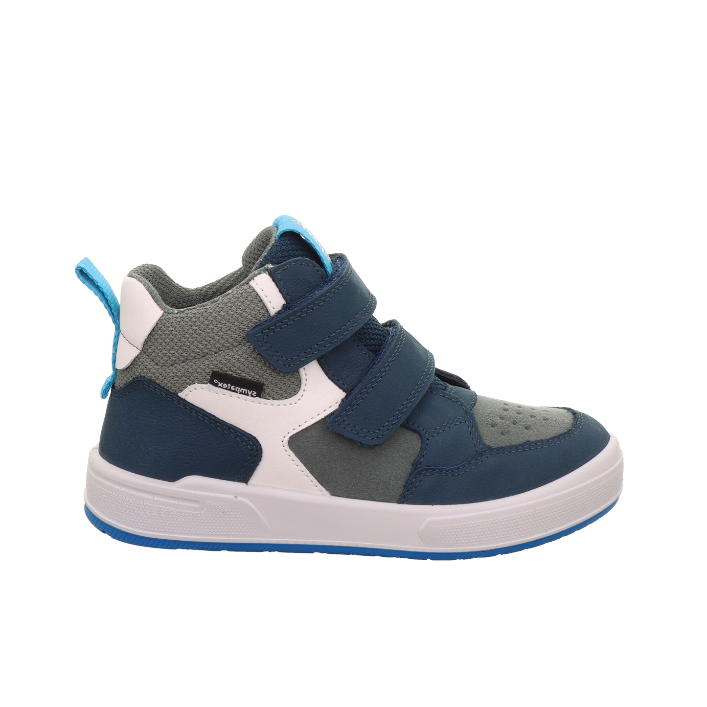 Maverick Blue Green Waterproof Nubuk High Top Boot