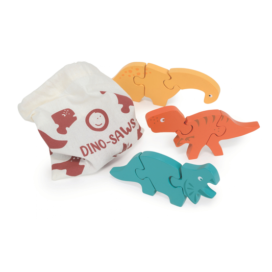 Dino-saws Wooden Dinosaur Puzzle