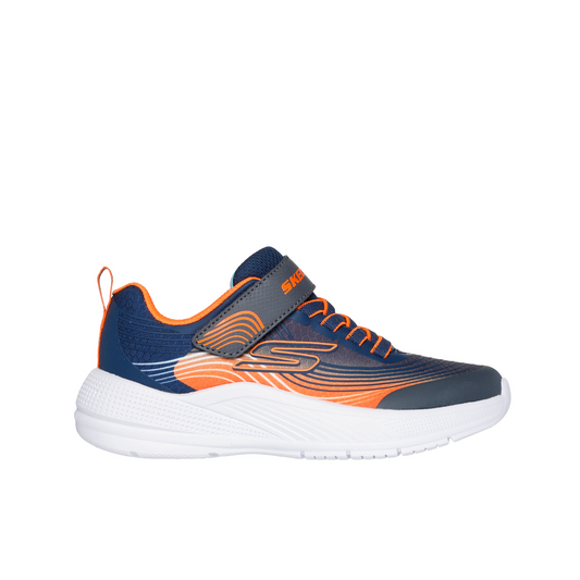 Microspec Advance Navy Orange Boys Trainer