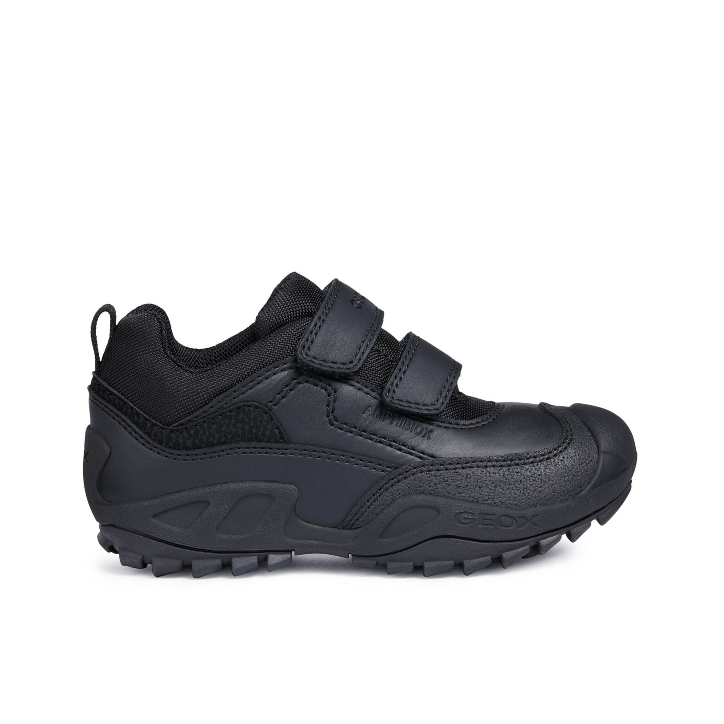 New Savage ABX Water Proof Black Leather Boys School Shoe