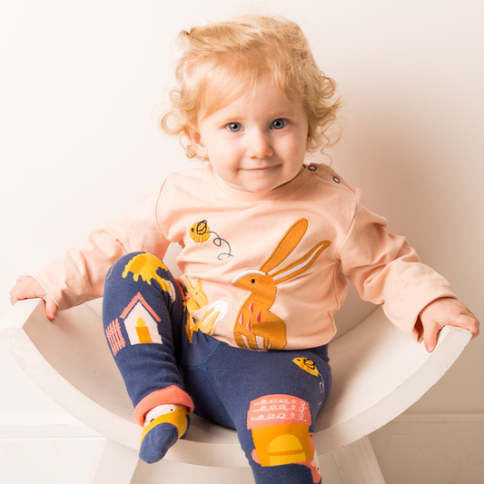 Meadow Farmyard Friends Long Sleeve Top