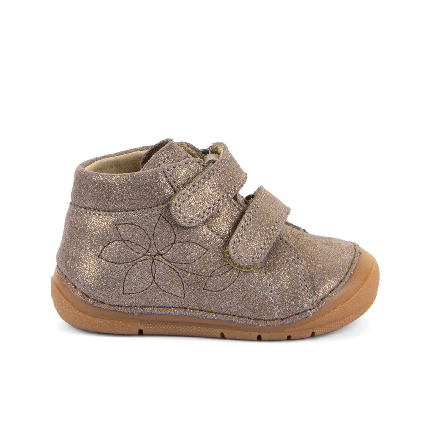 Paix Up Bronze Leather First Walking Boot