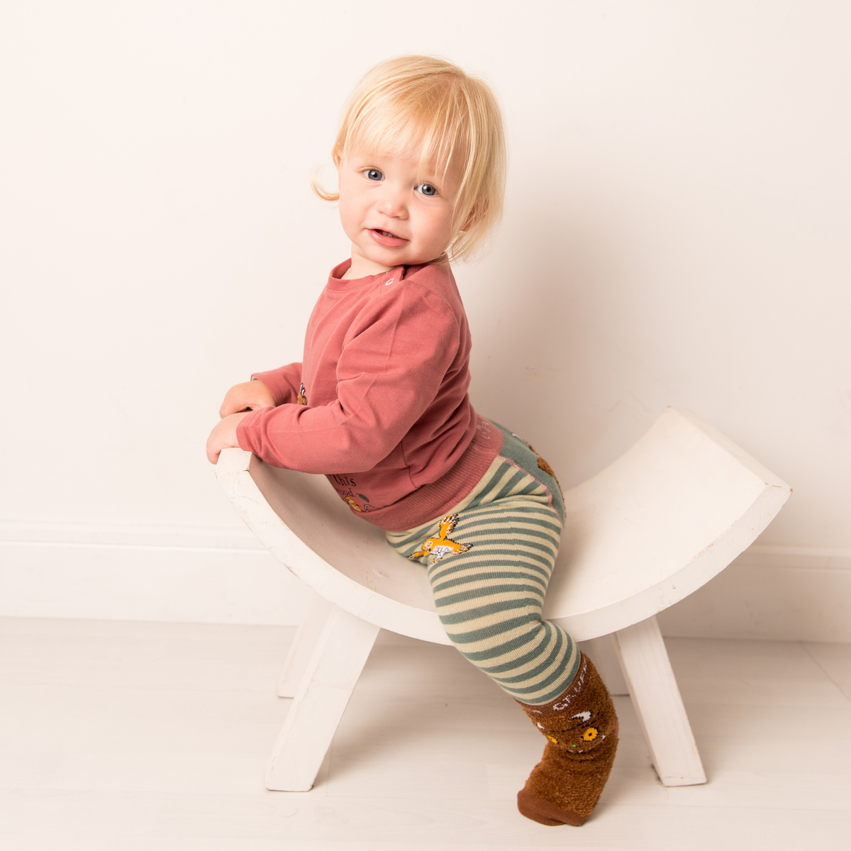 Gruffalo Pink Out To Explore Long Sleeve Top