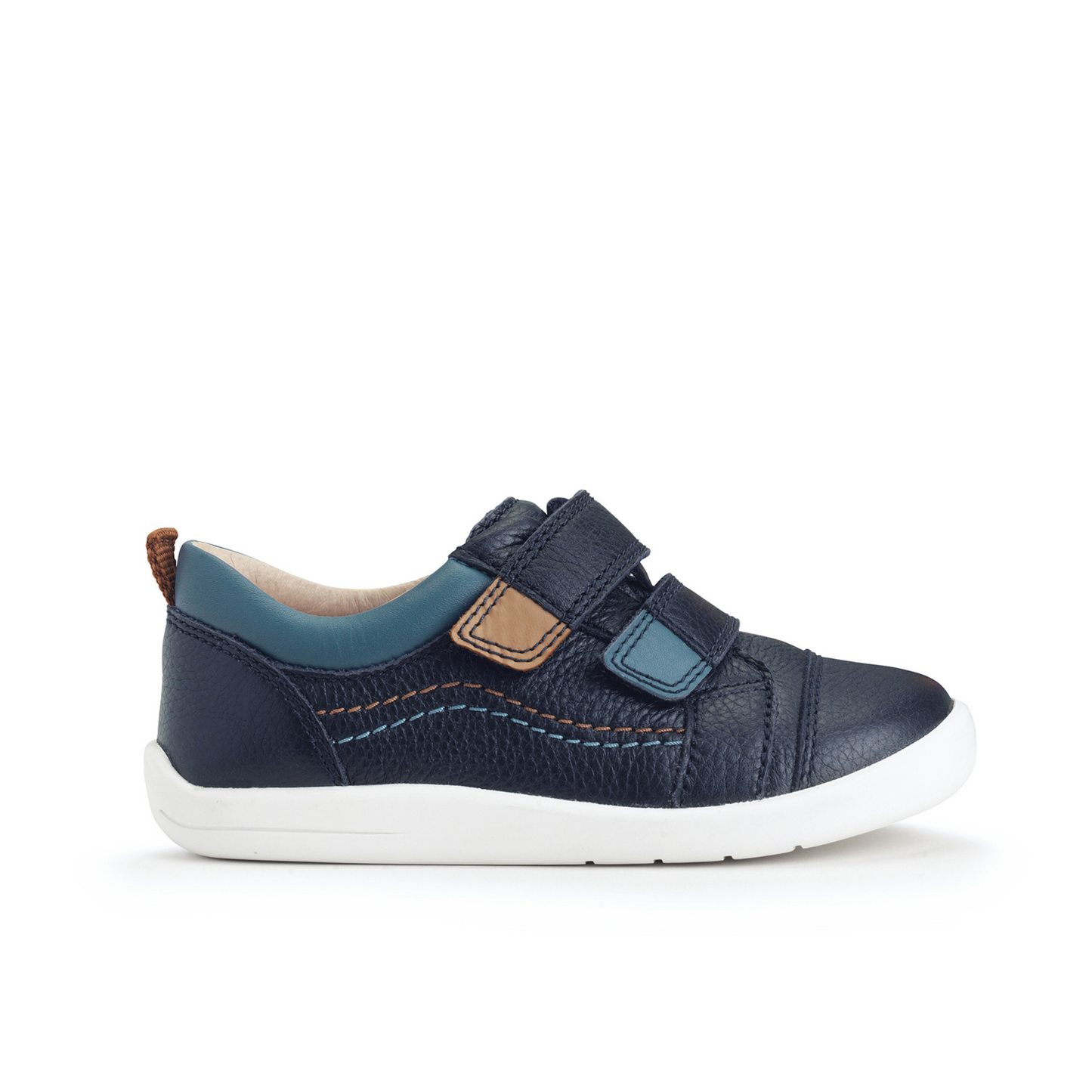 Playhouse Navy Leather First Shoe